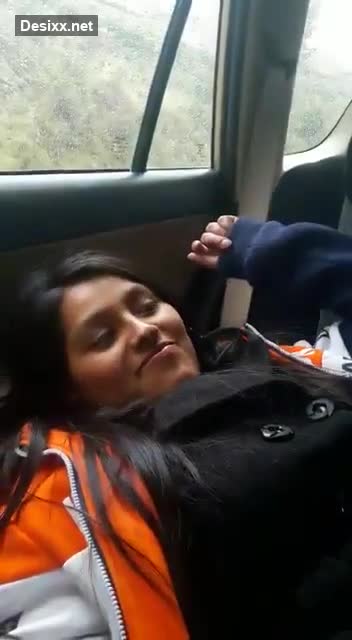 Beautiful girl fucking car